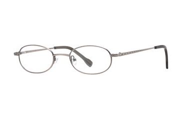 Image of Hickey Freeman HF Salem SEHF SALE00 Progressive Prescription Eyeglasses - Antique Gunmetal SEHF SALE004845 GM