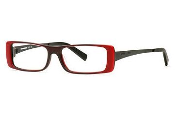 Image of HUMMER Eyegear HU H2010 SEHU 201000 Bifocal Prescription Eyeglasses - Red SEHU 2010005545 RD
