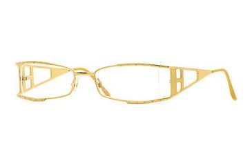 Image of HUMMER Eyegear HU H2042 SEHU 204200 Bifocal Prescription Eyeglasses - Gold SEHU 2042005235 GO