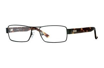 Image of HUMMER Eyegear HU H2084 SEHU 208400 Progressive Prescription Eyeglasses - Black/tort SEHU 2084005440 BK