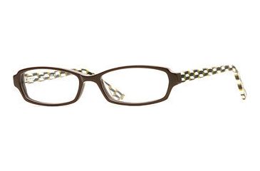 Image of HUMMER Eyegear HU HX19 SEHY HX1900 Single Vision Prescription Eyewear - Brown Blur SEHY HX19004930 BN