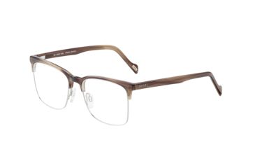 Image of Joop! 82039 Progressive Prescription Eyeglasses, Brown Structure Frame, 82039-6397PR