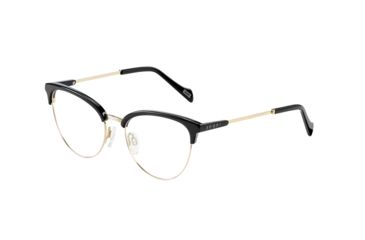Image of Joop! 83240 Progressive Prescription Eyeglasses, Black/Gold Frame, 83240-8840PR