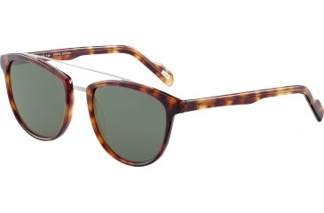 Image of JOOP! 87227 Sunglasses, Brown Havana Frame, Green Lens, 87227-4103