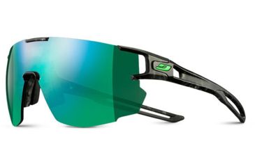 Image of Julbo Aerospeed Sunglasses Gray Tortoiseshell/Green Frame with Spectron 3CF Lenses, J5021120