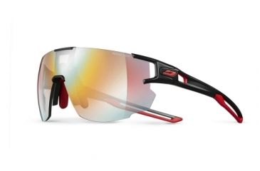 Image of Julbo Aerospeed Zebra Light  Sunglasses, Black/Red/Red J5023314