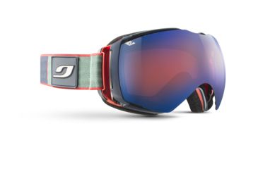 Image of Julbo Airflux Goggles, Blue/Orange/Green, Orange Lens, J74812128