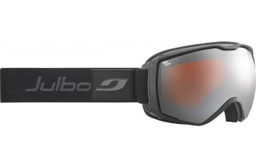 Image of Julbo Airflux (Polar) Goggles Black/Grey with Orange Polarized Lenses, XL J74891146