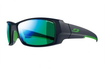 Image of Julbo Armor Sunglasses with Spectron 3CF Lenses, Matte Blue/Green, Large J4921112