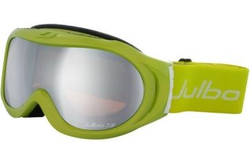 Image of Julbo Astro Rx Insert Goggles - Lime/White Frame, Cat 3 Orange/Flash Silver 71512161