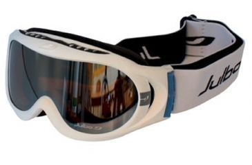 Image of Julbo Astro Rx Insert Goggles - White/Black Frame, Cat 3 Orange 71512111