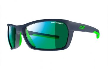 Image of Julbo Blast Sunglasses with Spectron 3CF Lenses, Matte Dark Blue/Green, Large J4711132