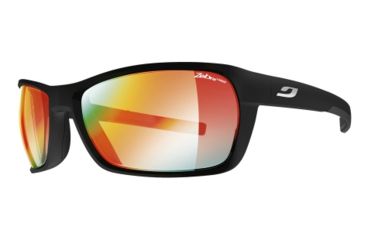Image of Julbo Blast Sunglasses with Zebra Light Fire Lenses, Matte Black/Black, Large J4713122