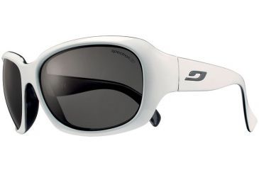 Image of Julbo Bora Bora Progressive Prescription Sunglasses, White / Black Frame, Grey Spectron 3 Lens-J4392011PR