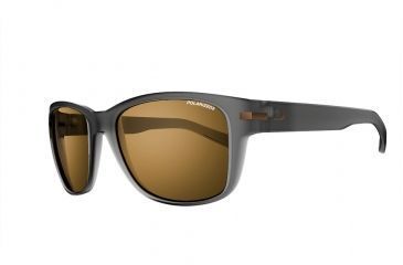 Image of Julbo Carmel Sunglasses with Polarized 3 Lenses, Matte Trans. Black, Large J4799324