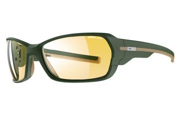 Image of Julbo Dirt 2.0 Sunglasses with Zebra Light Lenses, Army, Large J4743254