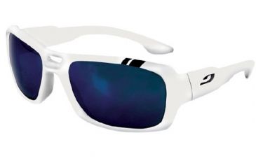 Image of Julbo Dock Rx Sunglasses - White - Polarized 3+ Blue Flash Lens 4179011