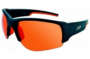 Image of Julbo Dust  Sunglasses, Matt Anthracite/Orange w/ 3 Lens Set: Spec 3+/Spec 1/Clear Lenses 4330021