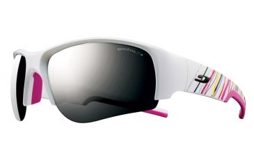 Image of Julbo Dust Sunglasses-White/Fuchsia-Spectron 3