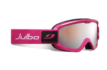 Image of Julbo Eris Goggles, Fuschia w/Orange Cat 3 Double Cylindrical Lenses And A Silver Flash Treatment 72712184