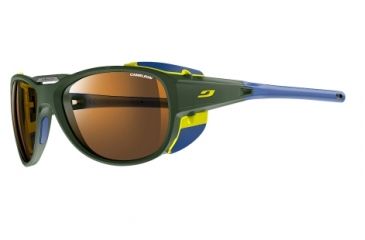 Image of Julbo Explorer 2.0 Cameleon Sunglasses, Army/Yellow J4975054