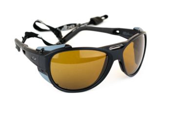 Image of Julbo Explorer 2.0 Sunglasses-Matte Black/Black-Camel