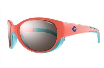 Image of Julbo Lily Sunglasses with Spectron 3+ Lenses, Coral/Turquoise, 4-6 Years J4901118