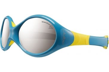 Image of Julbo Looping 3 Progressive Prescription Sunglasses, Blue / Yellow Frame, Spectron 4 Baby Lens-3492312PR