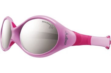 Image of Julbo Looping 3 Progressive Prescription Sunglasses, Pink / Fuchsia Frame, Spectron 4 Baby Lens-3492318PR