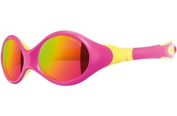 Image of Julbo Looping 3 Progressive Prescription Sunglasses, Pink / Yellow Frame, Spectron 3 Cf Lens-3491118PR