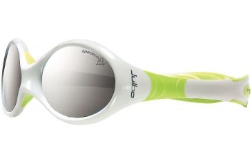 Image of Julbo Looping 3 Progressive Prescription Sunglasses, White / Lime Frame, Spectron 4 Baby Lens-349116PR