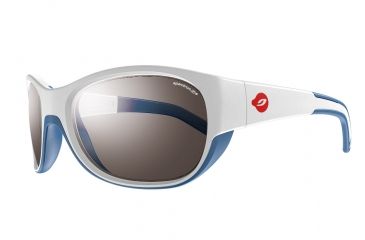 Image of Julbo Luky Bifocal Prescription Sunglasses, White/Blue Frame, J4911111BI