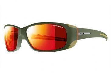 Image of Julbo Montebianco Progressive Prescription Sunglasses, Army/Orange Frame, J4151154PR
