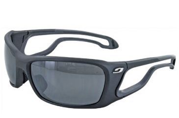 Image of Julbo Pipeline Sunglasses - Soft Black/Grey -Polarized 3+, Grey tint 4289122