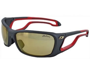 Image of Julbo Pipeline Sunglasses, Black/Red 4283114