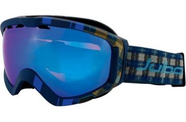 Image of Julbo Planet Goggles, Blue checkered, XL 73012123