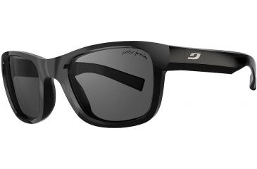 Image of Julbo Reach L Single Vision Prescription Sunglasses, Shiny Black Frame, Polarized Junior Lens, Polarized-J4669214SV