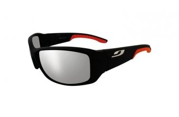 Image of Julbo Run Progressive Prescription Sunglasses, Matte Black / Orange Frame, Spectron 4 Lens-J3701214PR