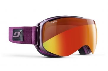 Image of Julbo Starwind Goggles, Red/Pink with Snow Tiger, Large, J75473137