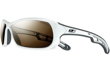Image of Julbo Swell Progressive Prescription Sunglasses, White / Grey Frame, Polarized 3+ Lens, Polarized-J4419111PR