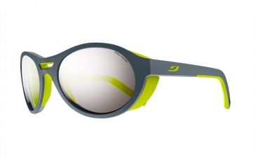 Image of Julbo Tamang Single Vision Prescription Sunglasses, Blue/Green Frame, J4981232SV