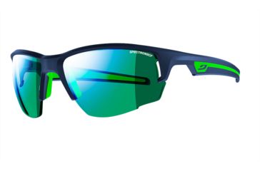 Image of Julbo Venturi Sunglasses, Dark Blue/Green with Spectron 3CF Lenses, Dark Blue/Green, Large J4701112