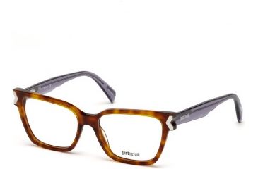 Image of Just Cavalli JC0808 Eyeglass Frames - Blonde Havana Frame Color, Blonde Havana Lens Color