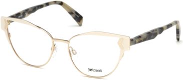 Image of Just Cavalli JC0816 Eyeglass Frames - Shiny Rose Gold Frame Color