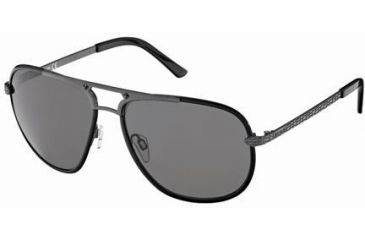 Image of Just Cavalli JC411S Sunglasses - Shiny Gunmetal Frame Color, Smoke Lens Color