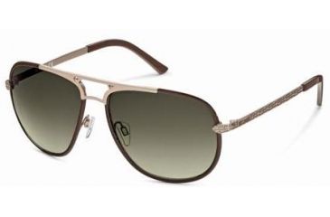 Image of Just Cavalli JC411S Sunglasses - Shiny Light Brown Frame Color, Gradient Brown Lens Color