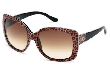 Image of Just Cavalli JC500S Sunglasses - Coloured Havana Frame Color, Gradient Brown Lens Color