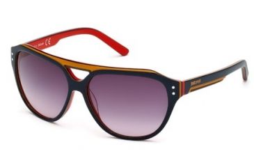 Image of Just Cavalli JC505S Sunglasses - Blue Frame Color, Gradient Blue Lens Color