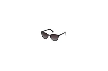 Image of Just Cavalli JC741S Sunglasses - Shiny Black Frame Color, Gradient Smoke Lens Color