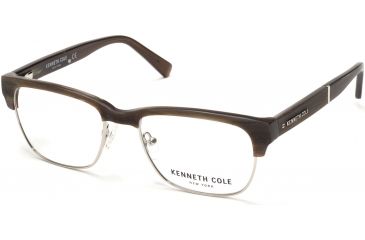 Image of Kenneth Cole KC0284 Eyeglass Frames - Beige Horn Frame Color
